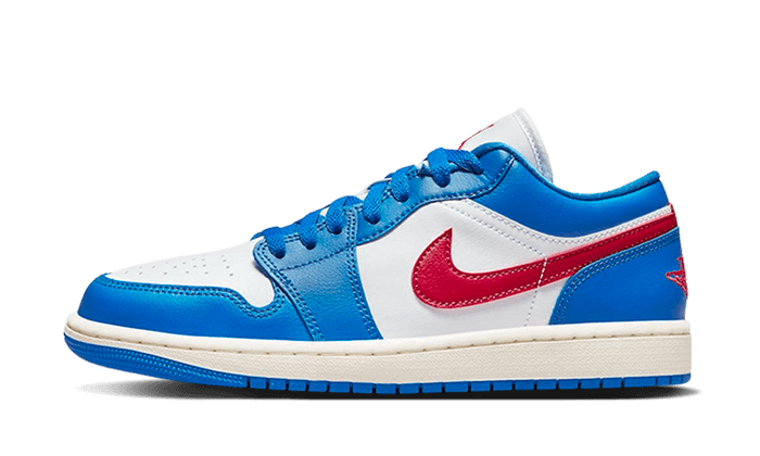 Air Jordan 1 Low Sport Blue Gym Red - DC0774-416