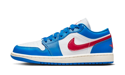 Air Jordan 1 Low Sport Blue Gym Red - DC0774-416