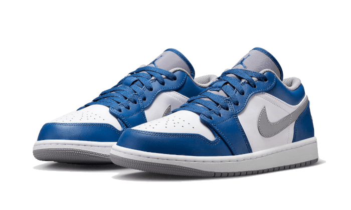 Air Jordan 1 Low True Blue - 553558-412