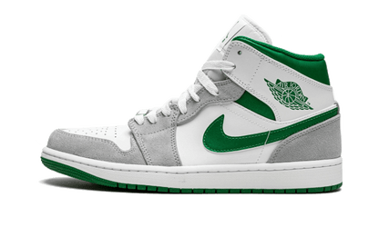 Air Jordan 1 Mid Grau Grun Mrkicks