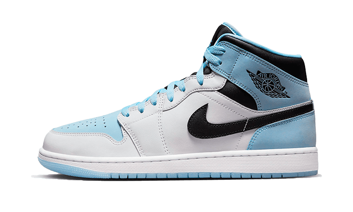 Air Jordan 1 Mid SE Ice Blue Black - DV1337-104