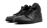 Air Jordan 1 Mid Triple Black - 554724-091