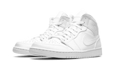 Air Jordan 1 Mid Triple White (2020) - 554725-130 / 554724-130