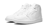 Air Jordan 1 Mid Triple White (2022) - 554724-136
