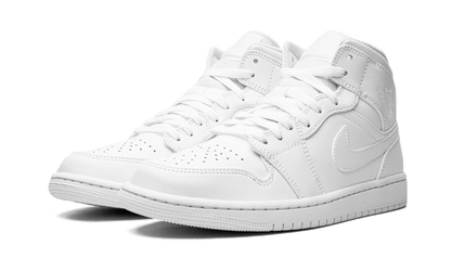 Air Jordan 1 Mid Triple White (2022) - 554724-136