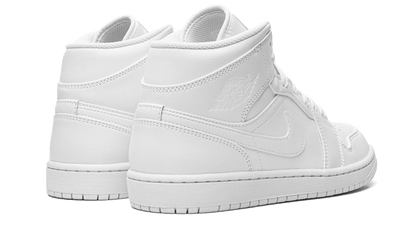 Air Jordan 1 Mid Triple White (2022) - 554724-136