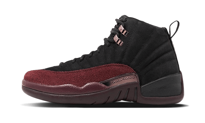 Air Jordan 12 Retro SP A Ma Maniére Black Burgundy Crush - DV6989-001