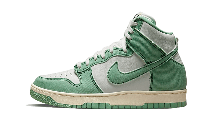 Dunk High 1985 Enamel Green Denim