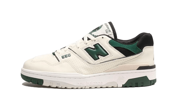 New Balance 550 Sea Salt Pine Green - BB550VTC