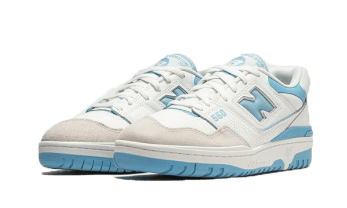 New Balance 550 White Blue Haze Rain Cloud - BB550LSB