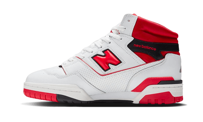 New Balance 650 White Red