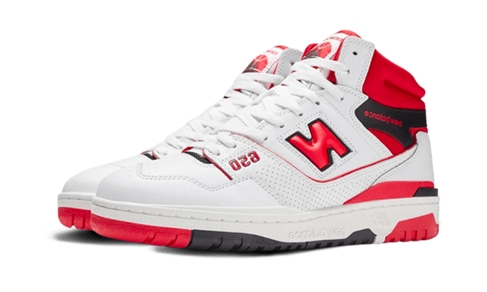 New Balance 650 White Red