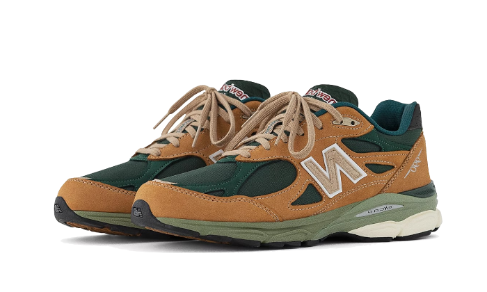 New Balance 990 V3 Made In USA Brown Olive - M990WG3