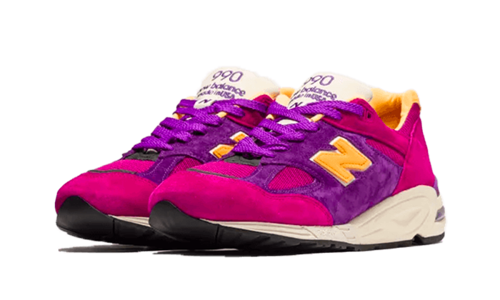 New Balance 990v2 Made in USA Teddy Santis Purple Yellow - M990PY2