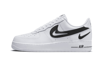 Air Force 1 Low 07 FM Cut Out Swoosh White Black