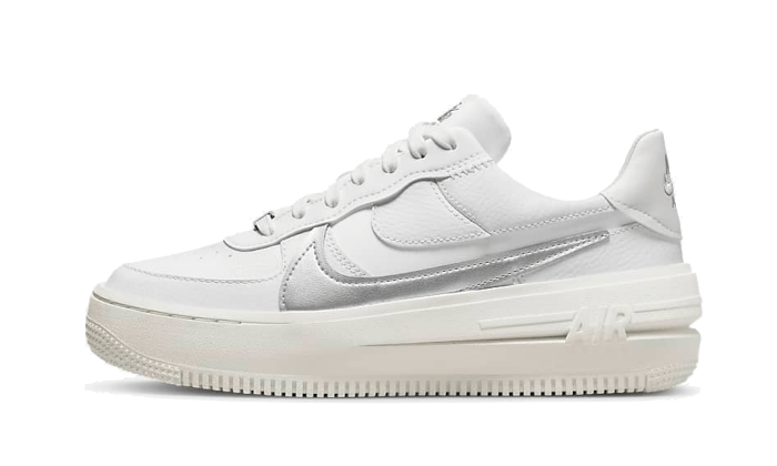 Air Force 1 Low Platform Summit White Metallic Silver