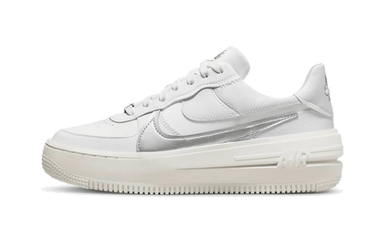 Air Force 1 Low Platform Summit White Metallic Silver