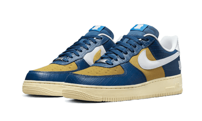 Nike Air Force 1 Low SP Undefeated 5 On It Blue Yellow Croc - DM8462-400