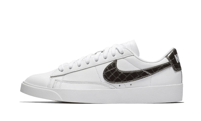 Nike Blazer Low White Black Croc - BQ0033-100