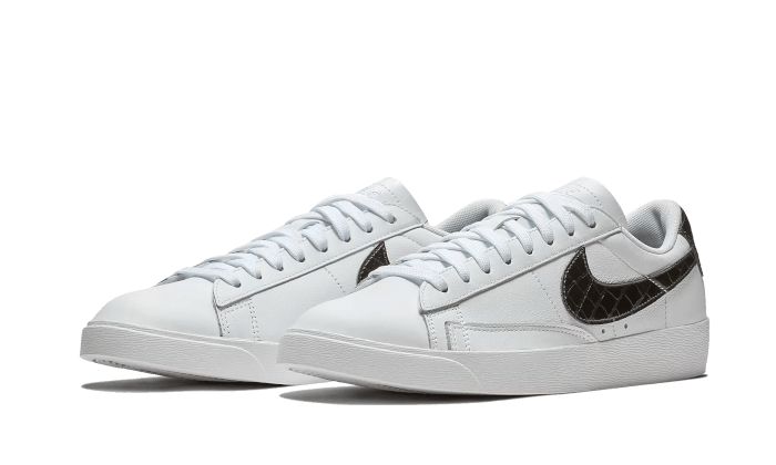 Nike Blazer Low White Black Croc - BQ0033-100