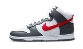 Nike Dunk High Embossed Basketball Grey Red - FD0668-001