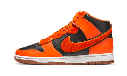 Nike Dunk High University Chenille Swoosh Safty Orange - DR8805-002