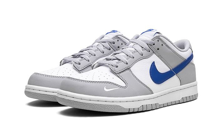 Nike Dunk Low Mini Swoosh Wolf Grey Game Royal - FN3878-001