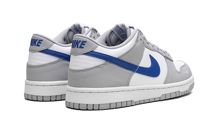 Nike Dunk Low Mini Swoosh Wolf Grey Game Royal - FN3878-001