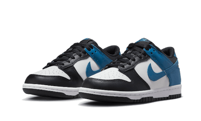 Dunk Low White Blue Black
