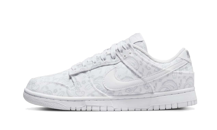 Dunk Low White Paisley