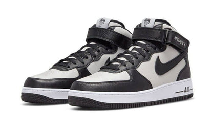 Air Force 1 Mid Stussy Grey Black